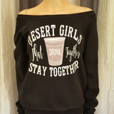 DESERT GIRLS Sweatshirt -  - Sweet or Spicy Apparel - 1