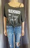 FRIENDSHIP = Friend Sips Women's Slouchy Tee