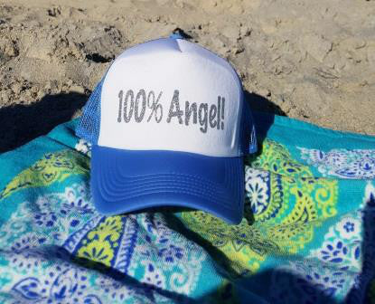 Love My 100% Angel Trucker Hat