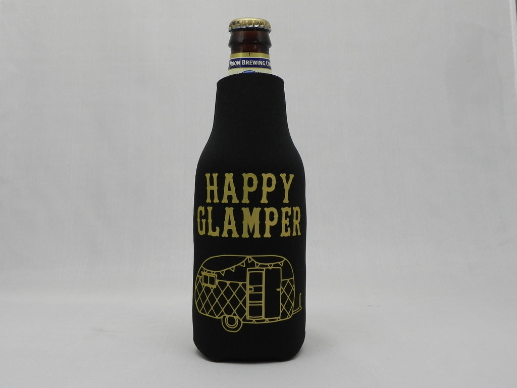 HAPPY GLAMPER Bottle Koozie