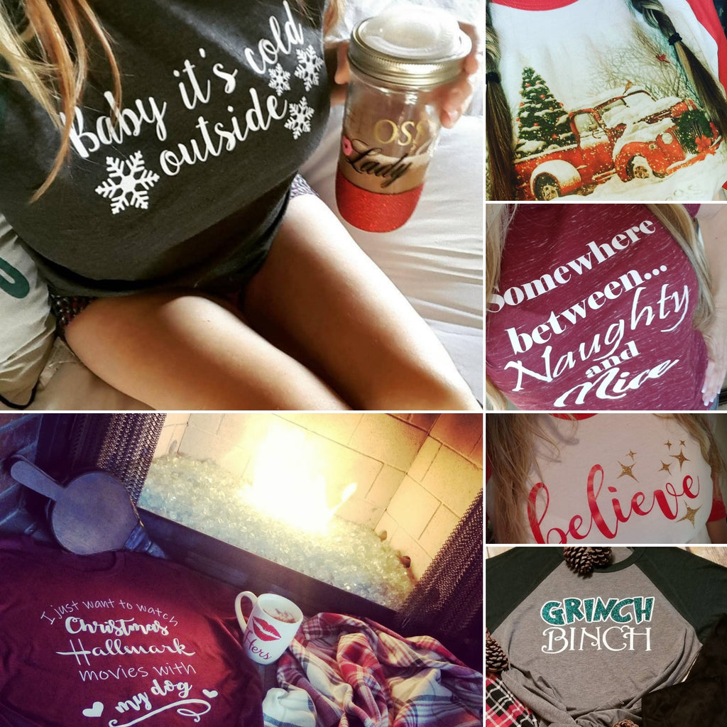 Check out our many Holiday tee's!