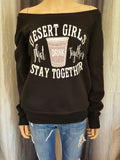 DESERT GIRLS Sweatshirt -  - Sweet or Spicy Apparel - 7