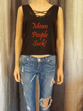 Mean People Suck! Tank Top -  - Sweet or Spicy Apparel - 2
