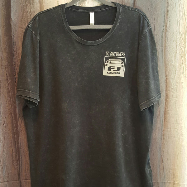 FJ Compass Tee - Mineral Wash - Small - Sweet or Spicy Apparel - 1