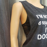 I'M NOT LIKE a regular mom I'M A DOG MOM Muscle Tee -  - Sweet or Spicy Apparel - 2