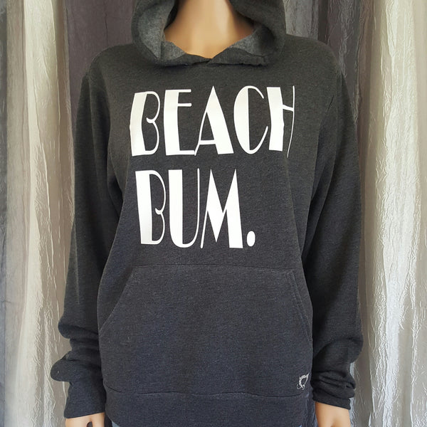 BEACH BUM. Hoodie Sweatshirt