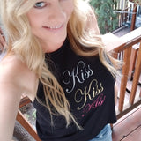 Kiss Kiss Kiss High Neck Tank