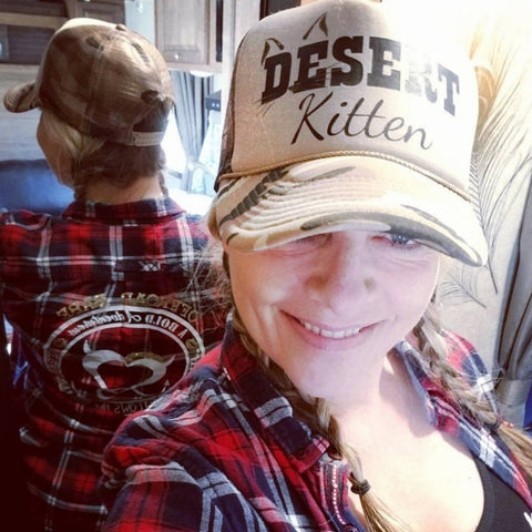 Desert Kitten Trucker Hat