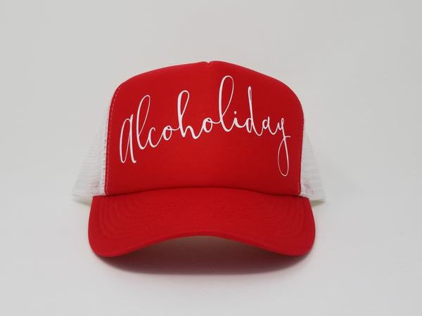 Alcoholiday Trucker Hat