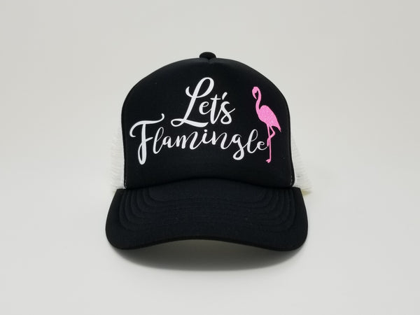 Let's Flamingle Trucker Hat