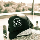 SWEET WOMEN ROCKIN SPICY WEAR LOGO Trucker Hat