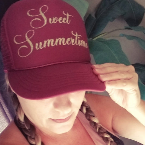 Sweet Summertime Trucker Hat