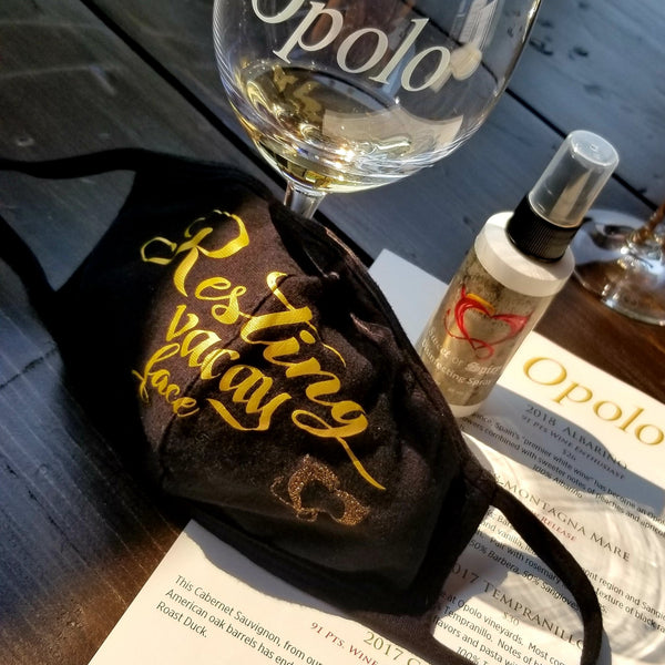 Resting vacay face Mask