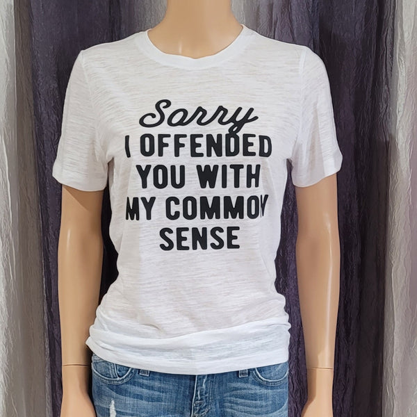 Sorry I Offended You Slub Tee