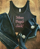 Mean People Suck! Tank Top -  - Sweet or Spicy Apparel - 5