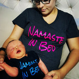 Namaste In Bed Tee -  - Sweet or Spicy Apparel - 3