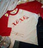 XOXO Baseball Tee -  - Sweet or Spicy Apparel - 4