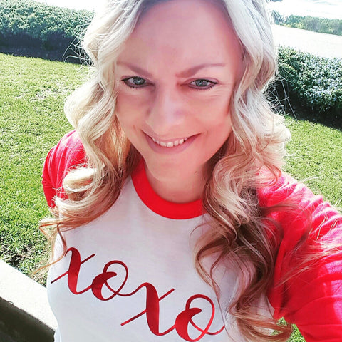 XOXO Baseball Tee -  - Sweet or Spicy Apparel - 3
